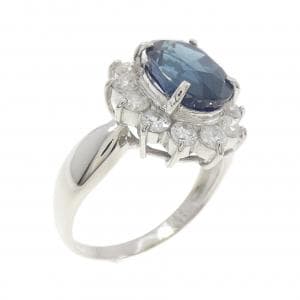 PT サファイヤ リング 3.32CT