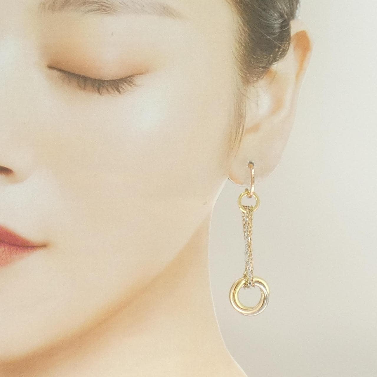 カルティエ トリニティ ピアス