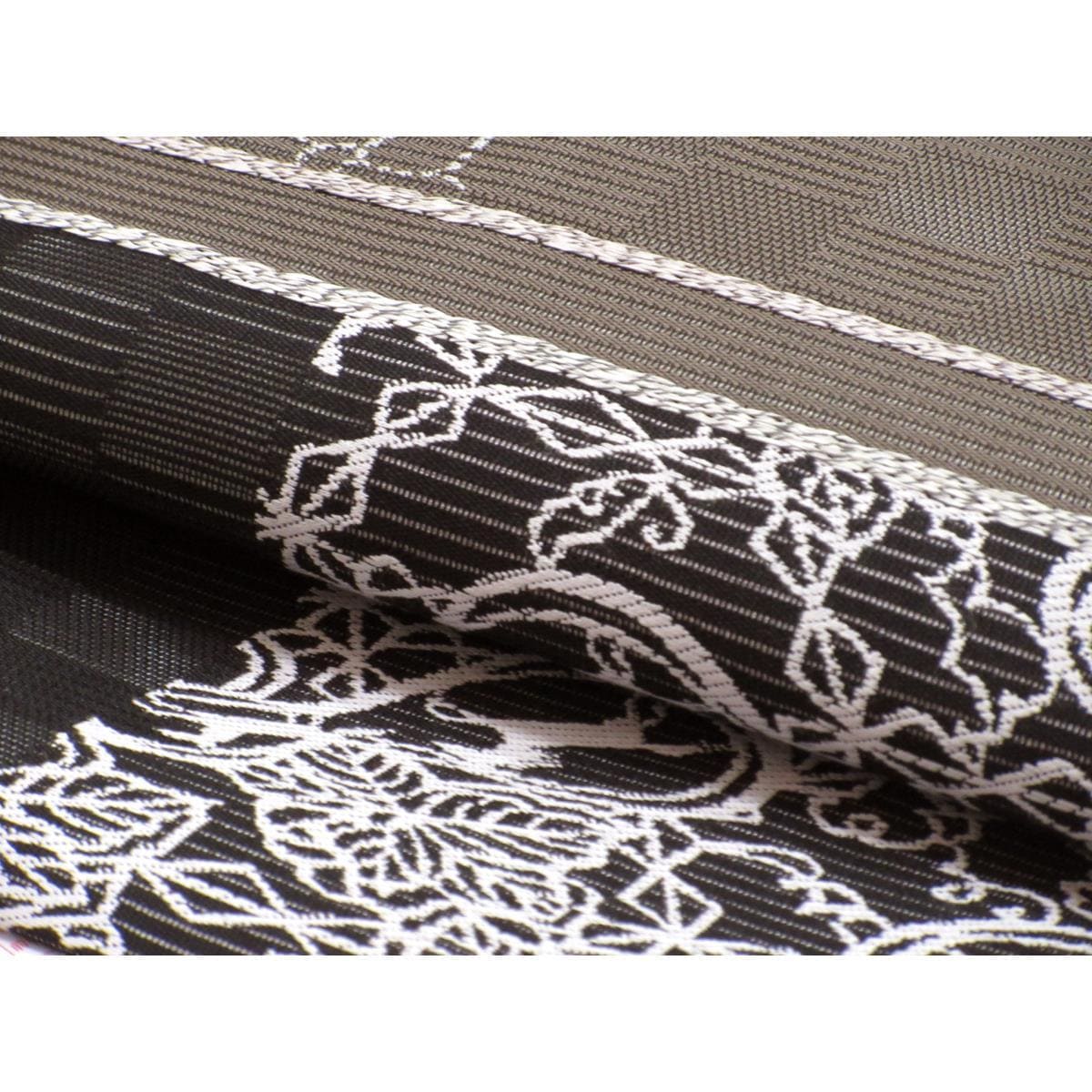 【未使用品】夏名古屋帯　中村勇二郎　南部芳松　全通柄