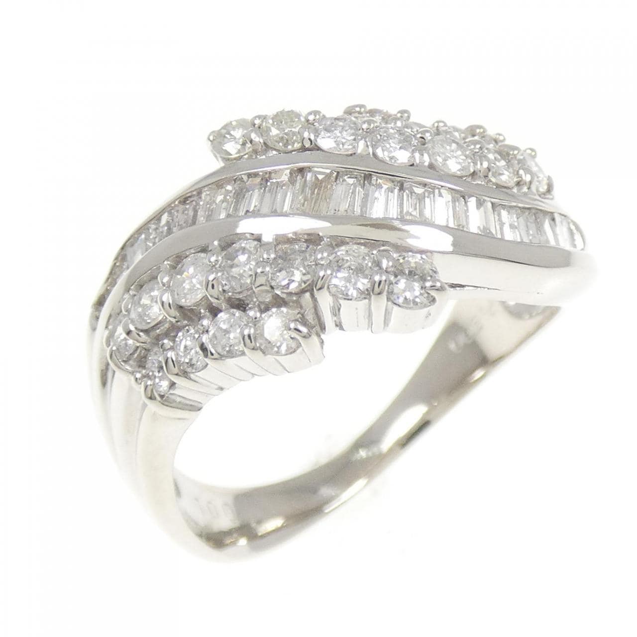 PT900 ダイヤモンド リング 1.00CT