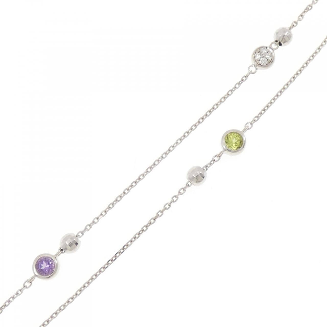 ポンテヴェキオ カラーストーン ネックレス