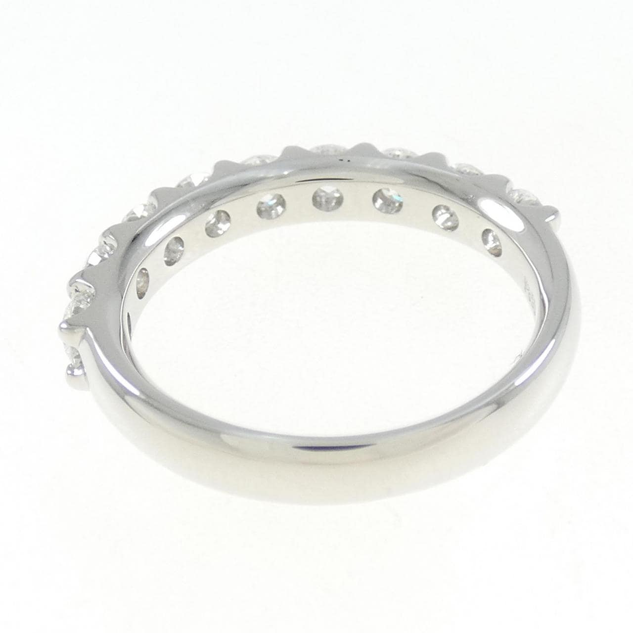 [新品] PT钻石戒指 1.003CT D VS1-SI2 EXT-GOOD