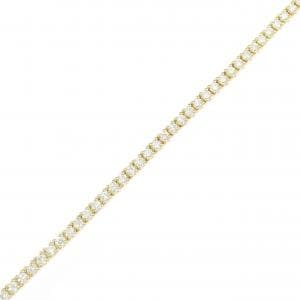 【リメイク】K18YG ダイヤモンド ブレスレット 1.33CT
