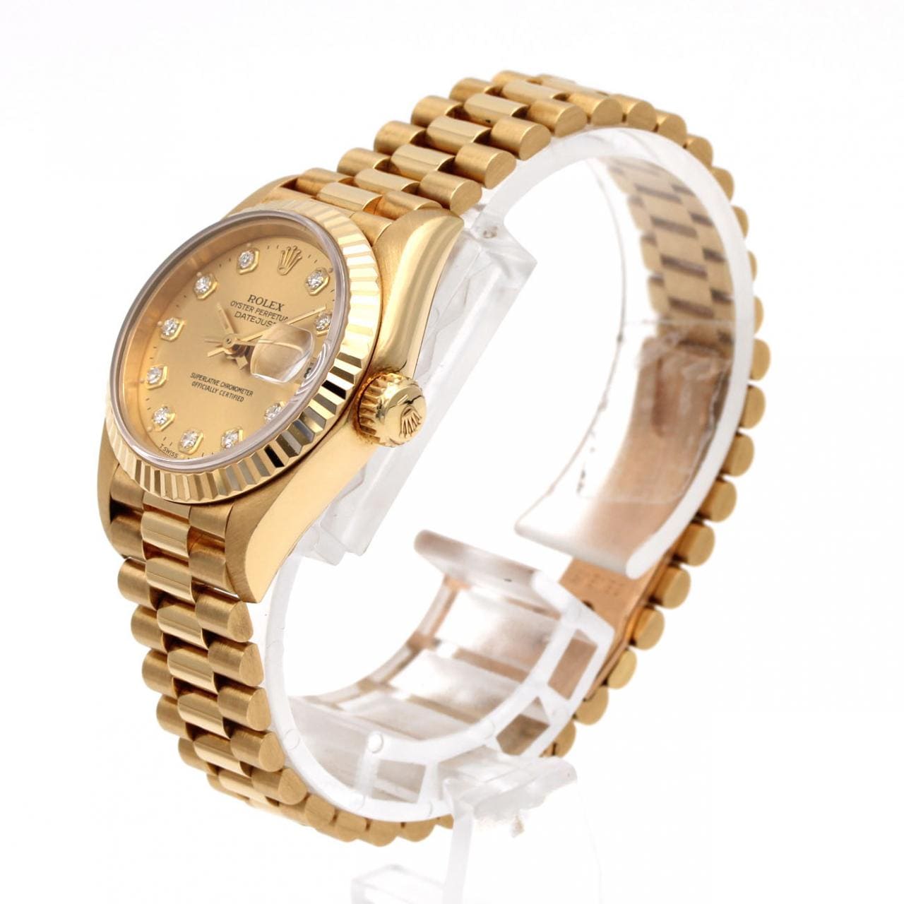 【ノーメンテナンス還元価格】ロレックス デイトジャスト 69178G YG 自動巻 W番