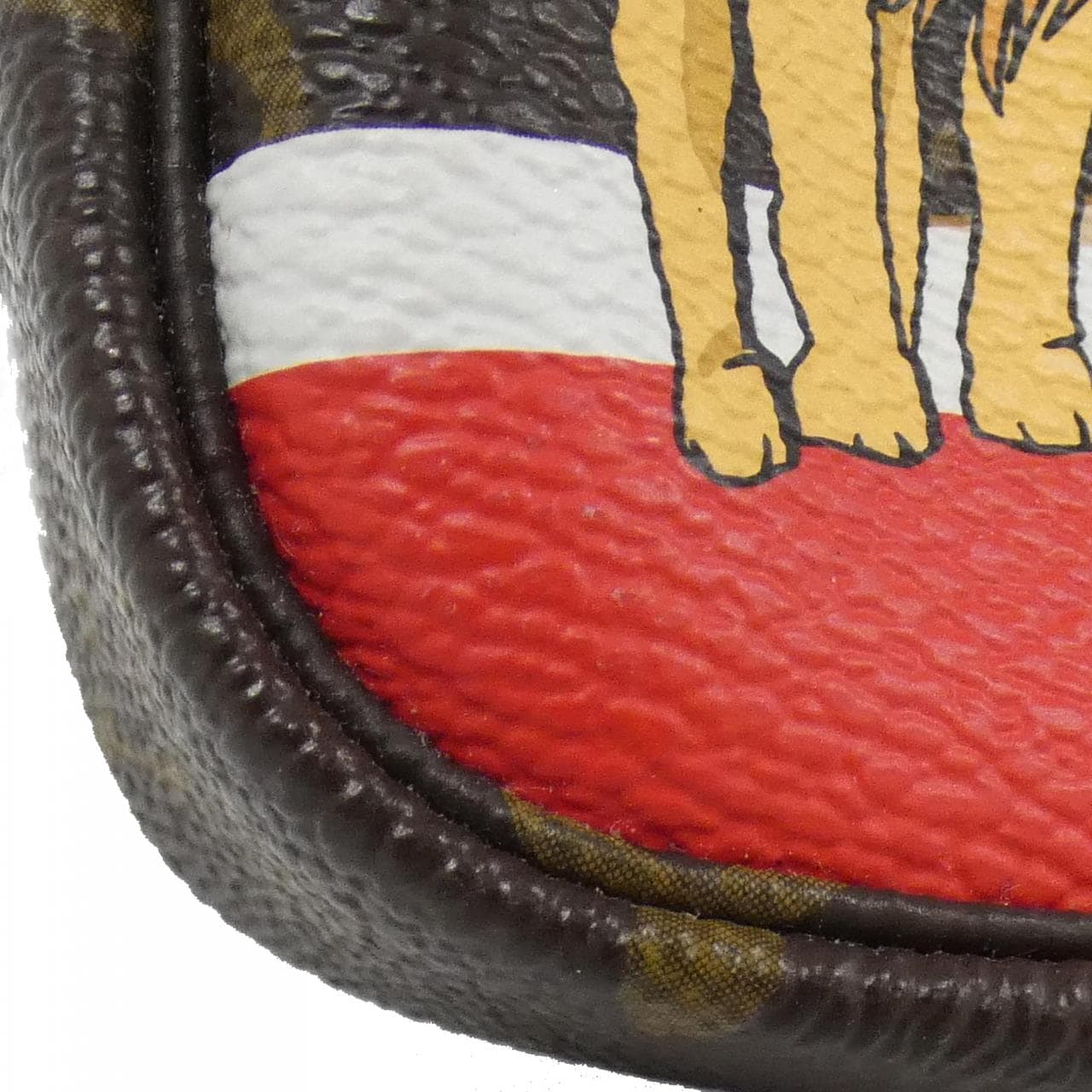 ルイヴィトン モノグラム(ホリデイ) ミニ ポシェット アクセソワール M63830 アクセサリーポーチ