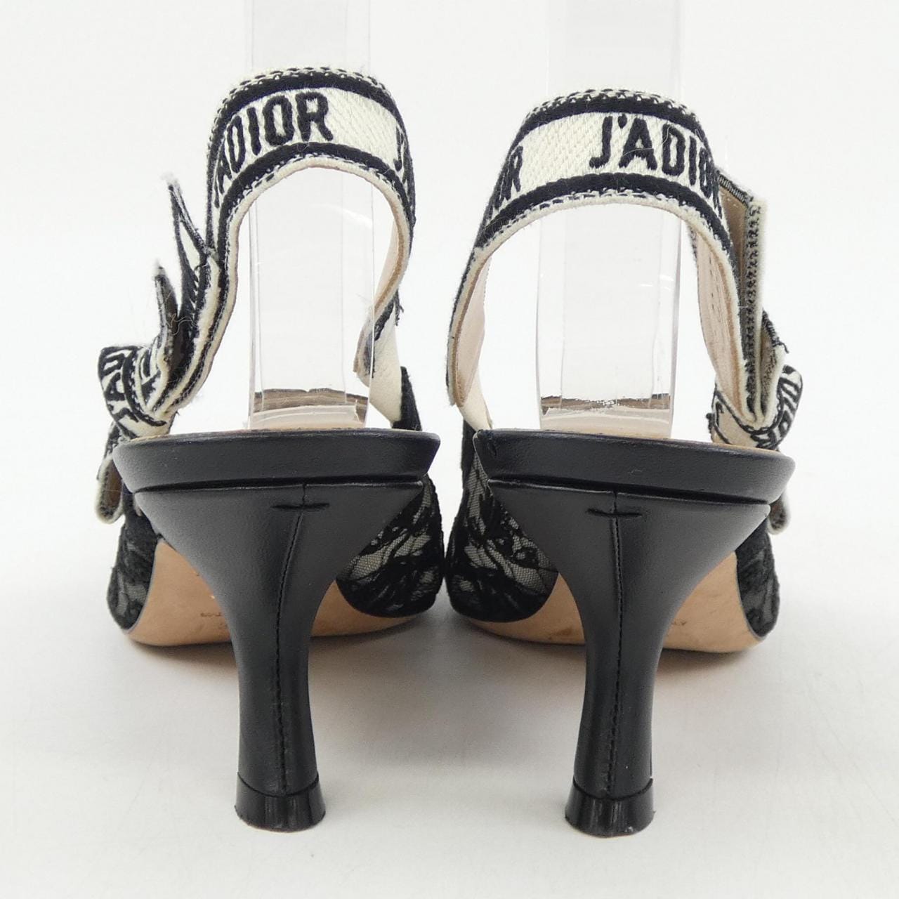 クリスチャンディオール CHRISTIAN DIOR メッシュ バタフライ J'ADIOR スリングバック パンプス