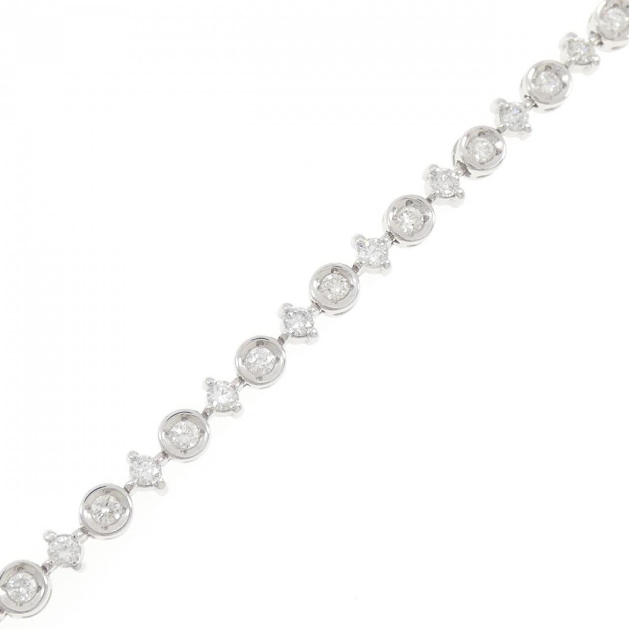 LINE ダイヤモンド ブレスレット 1.50CT