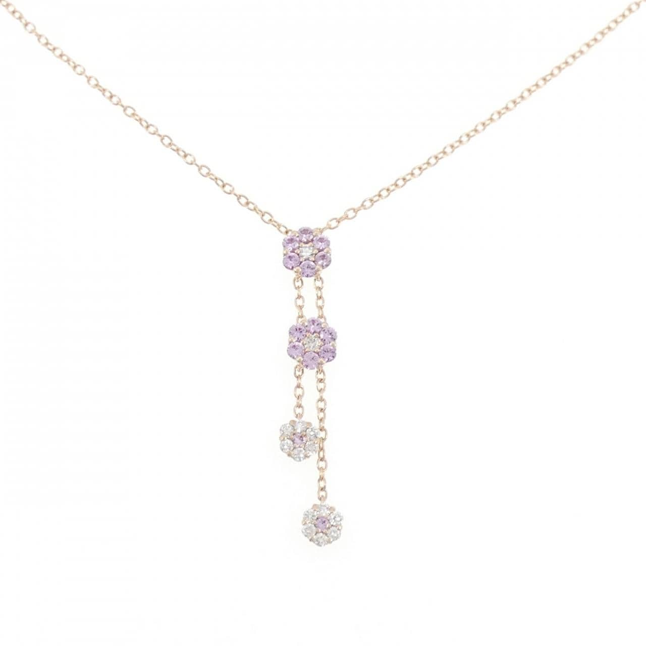 ポンテヴェキオ サファイヤ ネックレス 0.28CT