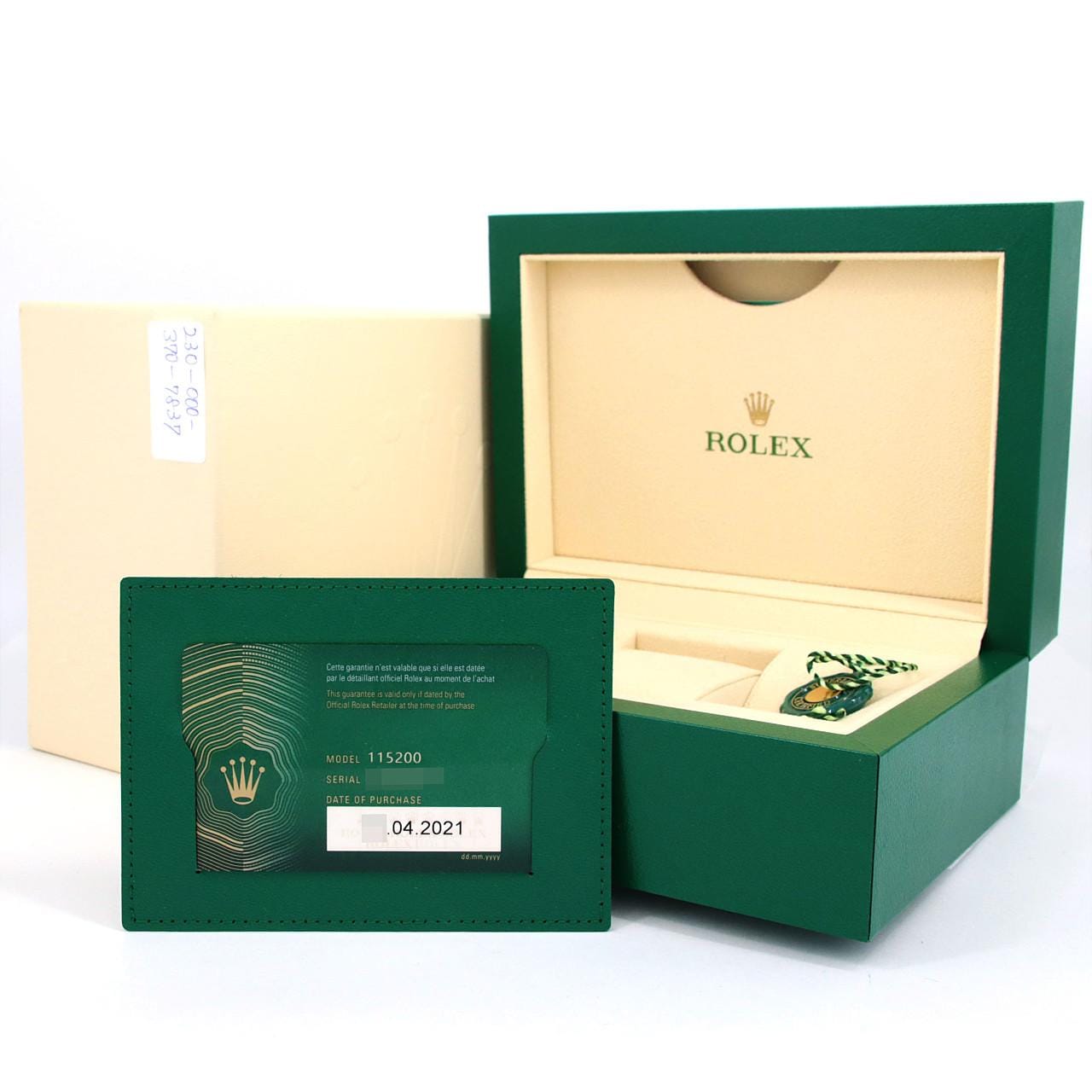 ロレックス オイスターパーペチュアルデイト 115200 SS 自動巻 ランダム番