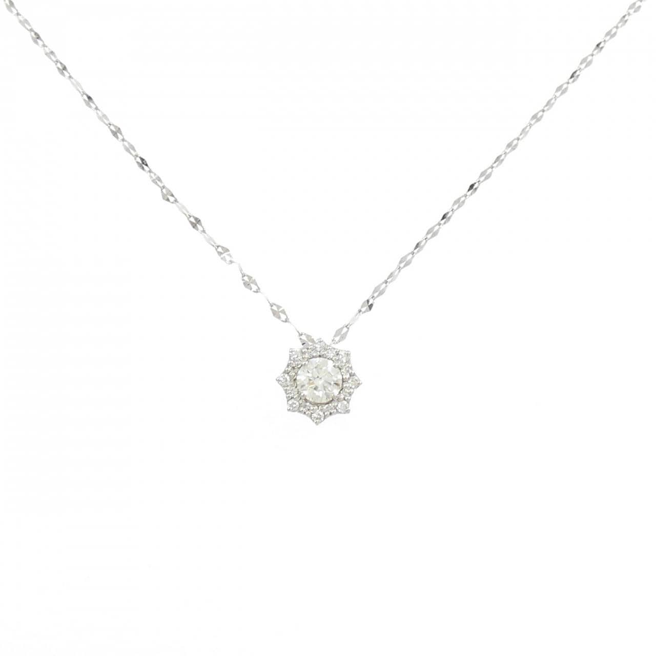 PT900/PT850 ダイヤモンド ネックレス 0.30CT