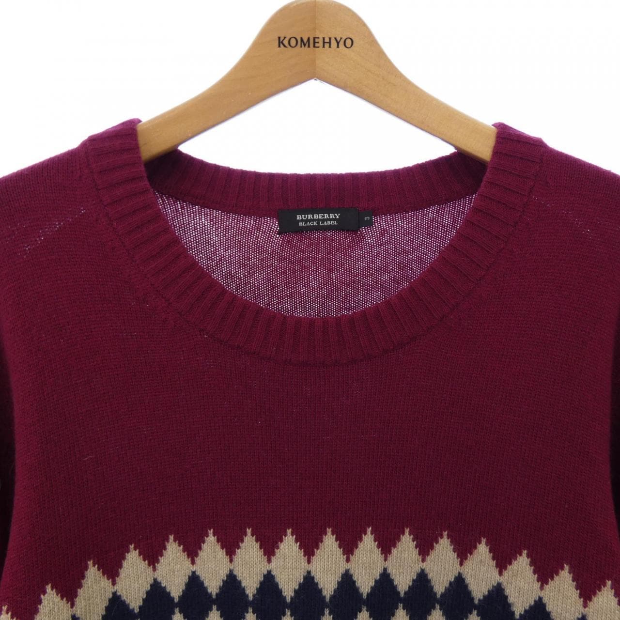 バーバリーブラックレーベル BURBERRY BLACK LABEL ニット
