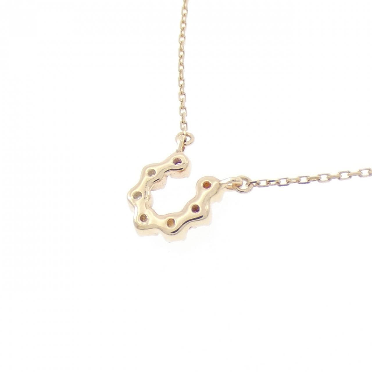 K10YG カラーストーン ネックレス