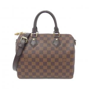 LOUIS VUITTON Damier Speedy Bandouliere 25 公分 N41368 波士頓包