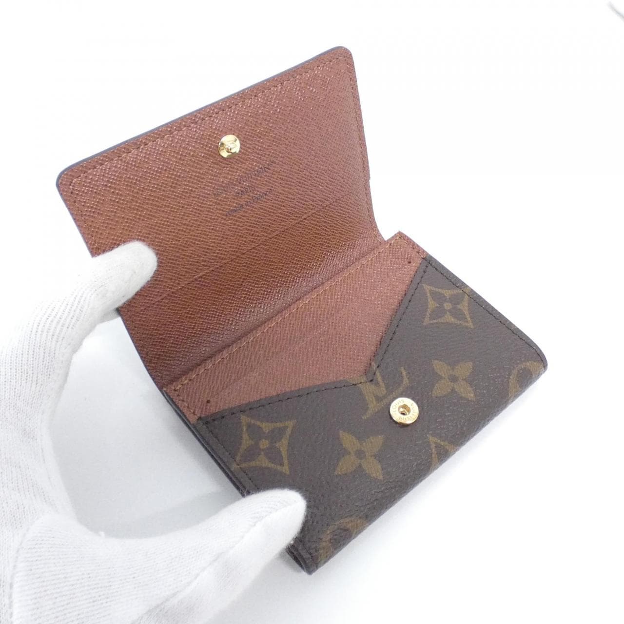 ルイヴィトン モノグラム アンヴェロップ カルト ドゥ ヴィジット M63801 カードケース