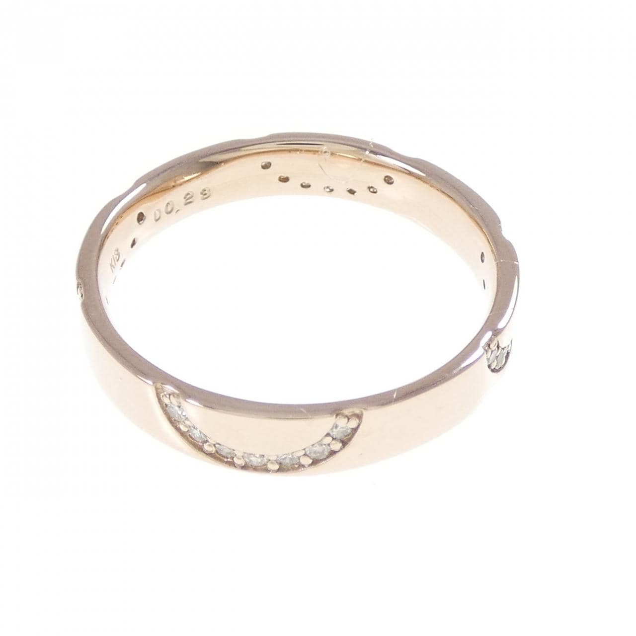 K18PG ダイヤモンド リング 0.23CT
