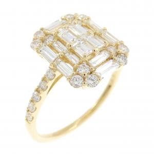 【新品】K18YG ダイヤモンド リング 1.00CT