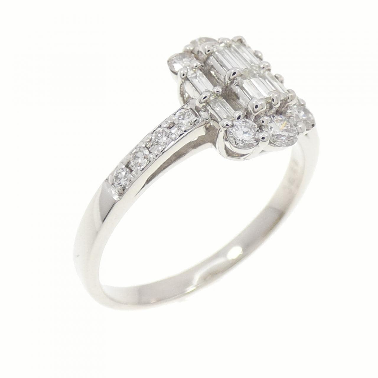 【新品】PT900 ダイヤモンド リング 0.50CT