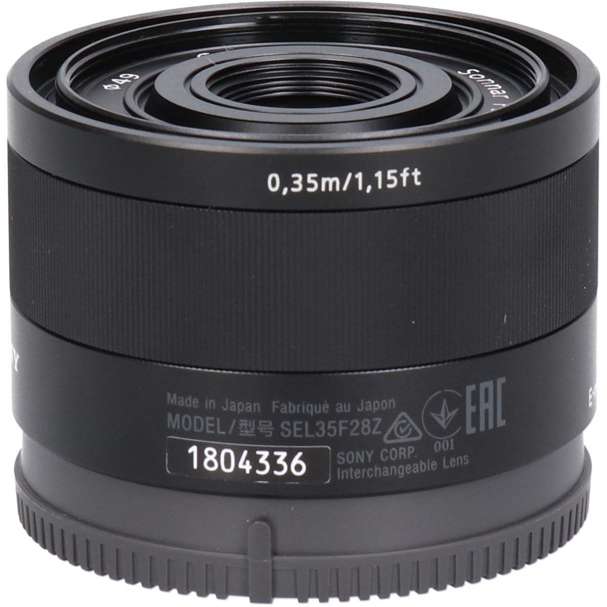 ＦＥ３５ｍｍ　Ｆ２．８ＺＡ（ＳＥＬ３５Ｆ２８Ｚ）
