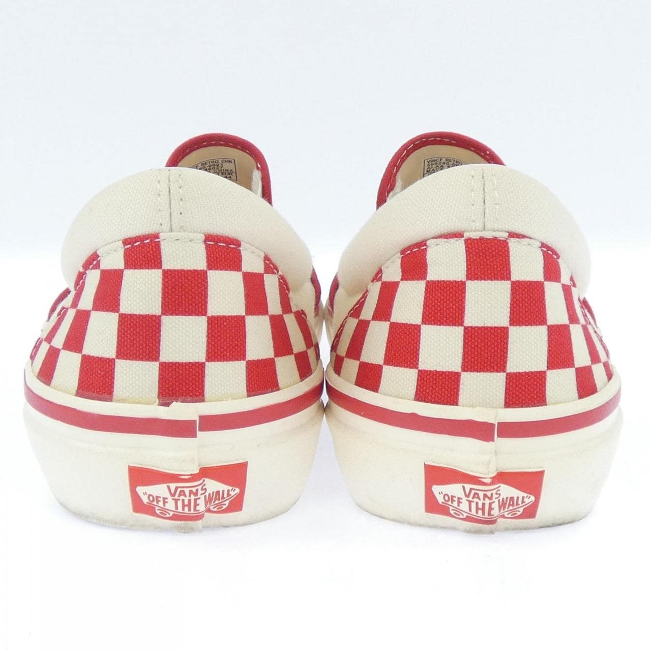 バンズ VANS V98CF RETRO CHK SLIP ON スニーカー