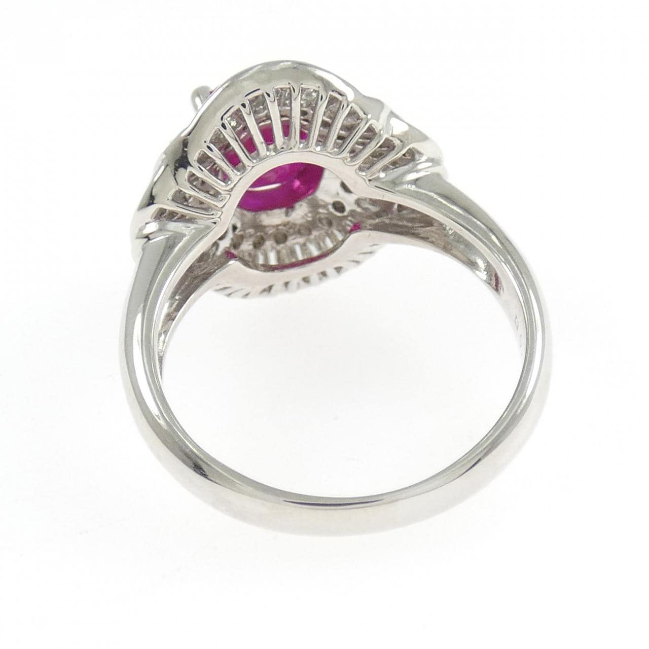 PT900 ルビー リング 1.87CT