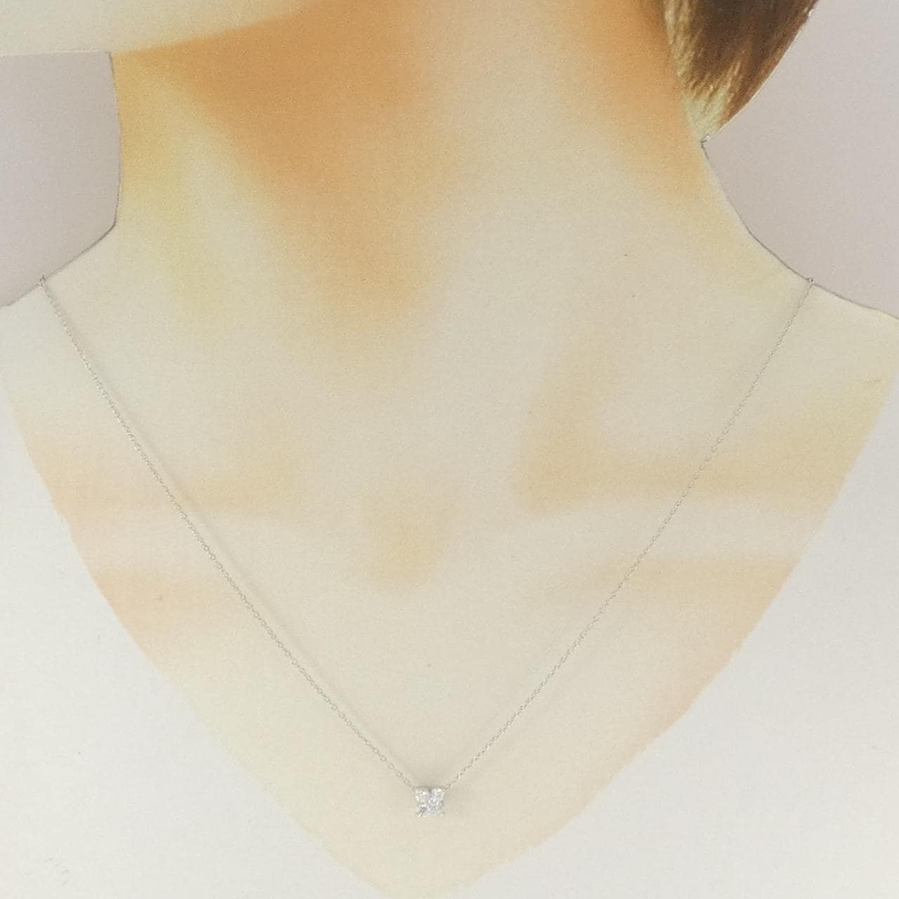 ポンテヴェキオ ダイヤモンド ネックレス 0.30CT