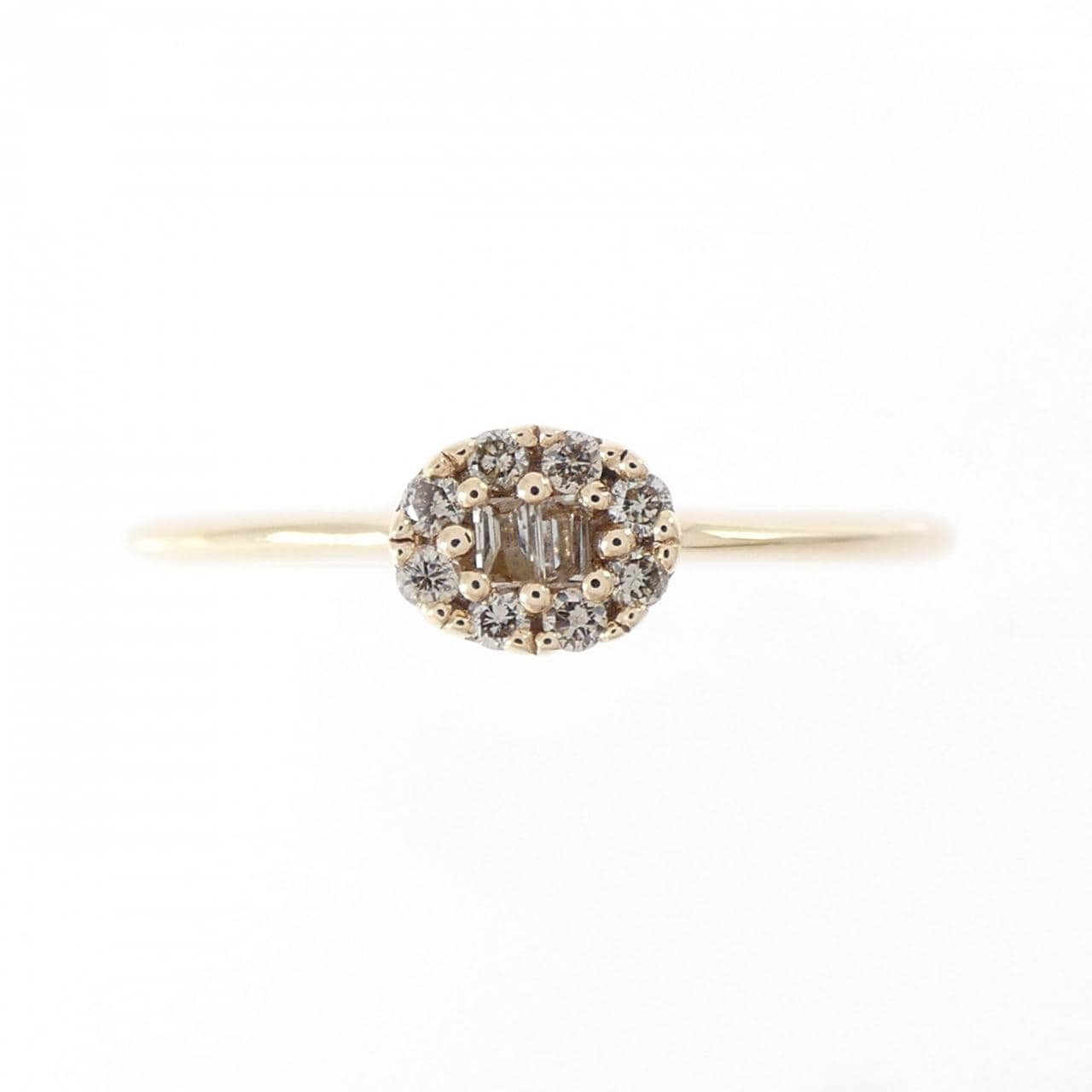 アガット ダイヤモンド リング 0.09CT