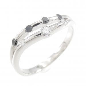 K18WG ダイヤモンド リング 0.28CT