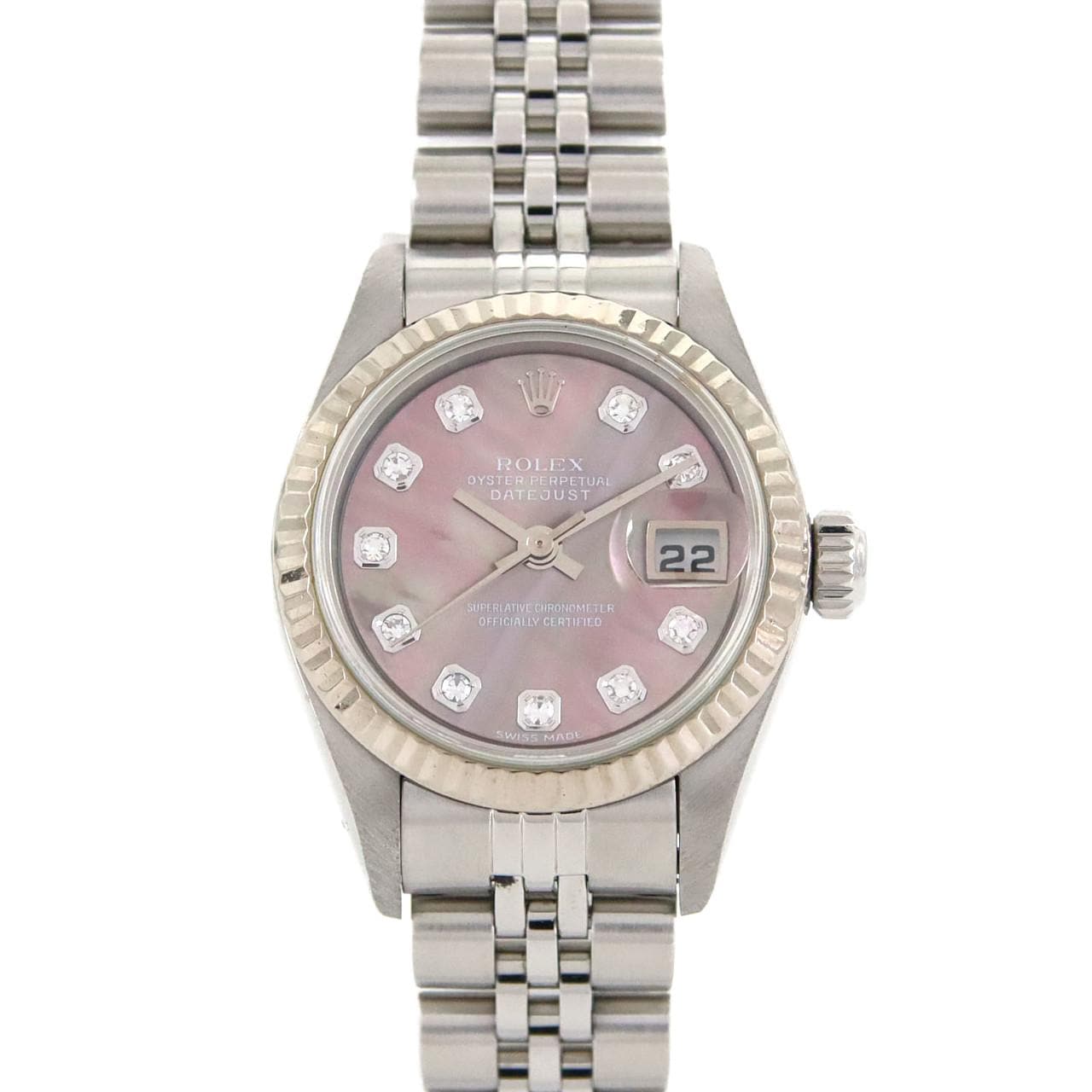 ロレックス デイトジャスト 79174NG SSxWG 自動巻 P番