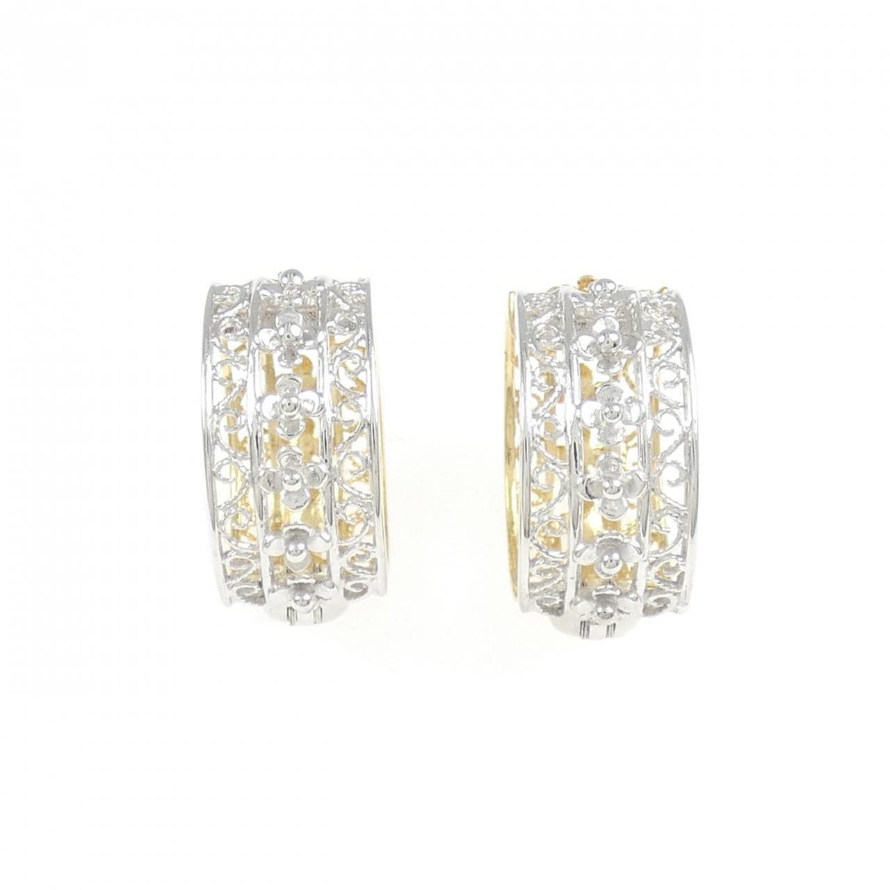 K18YG/K14WG イヤリング