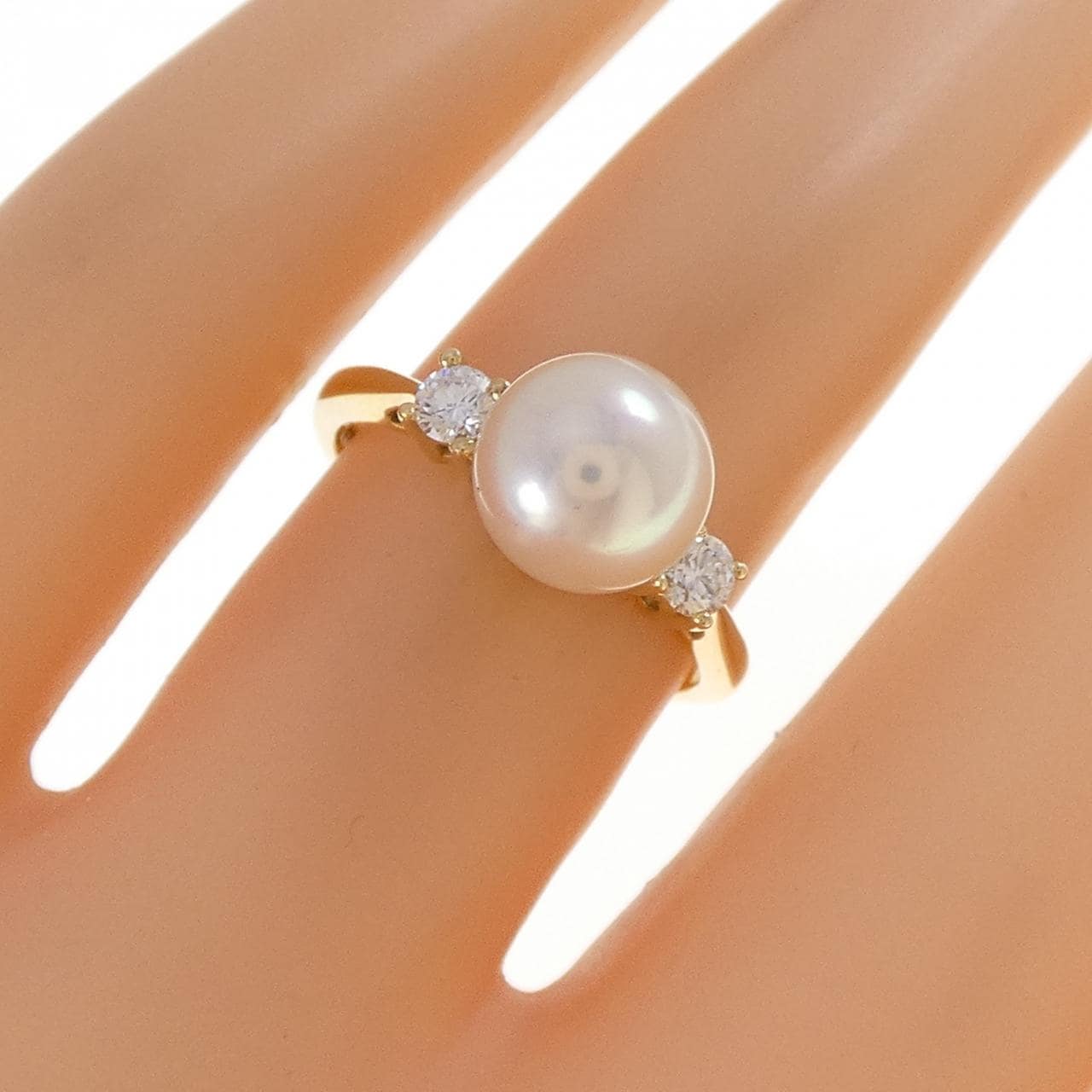 ティファニー アコヤパール リング 7.7mm