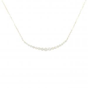 K18YG ダイヤモンド ネックレス 0.50CT
