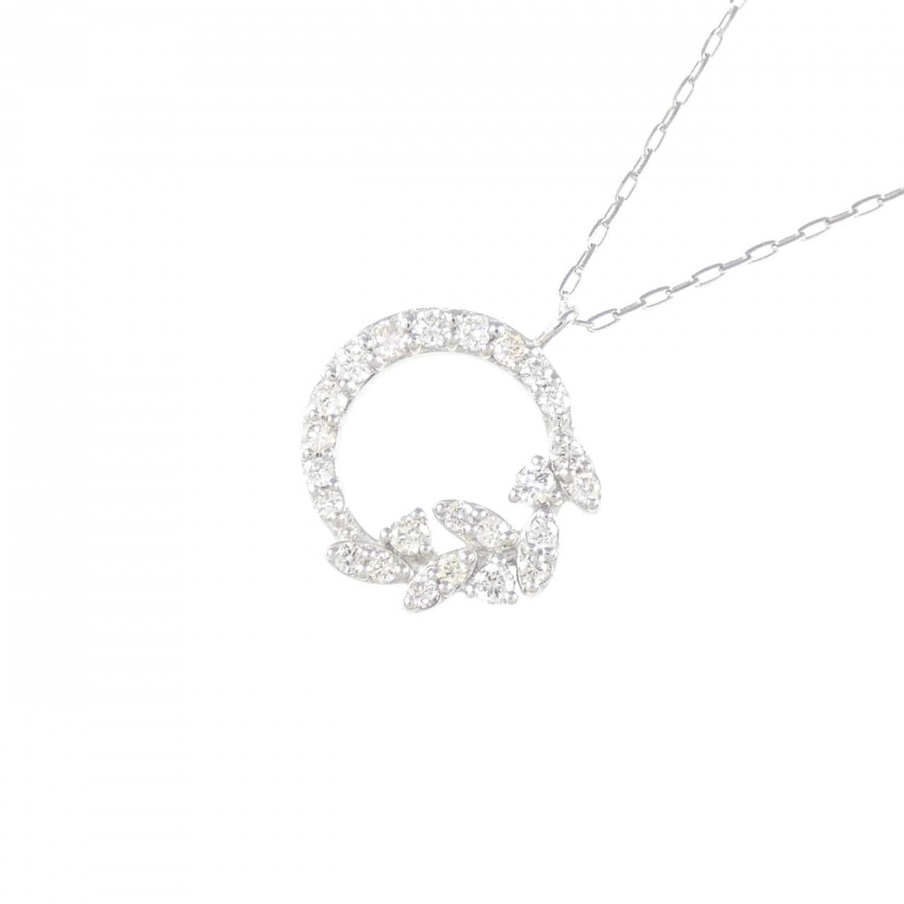 [BRAND NEW] PT Diamond Necklace 0.15CT