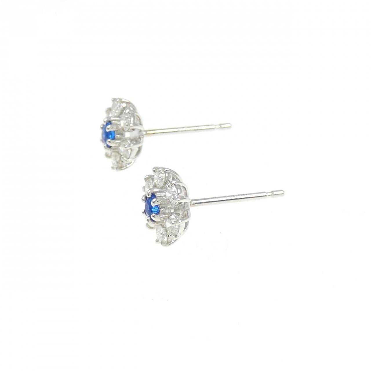 [BRAND NEW] PT Flower Apatite Earrings 0.08CT