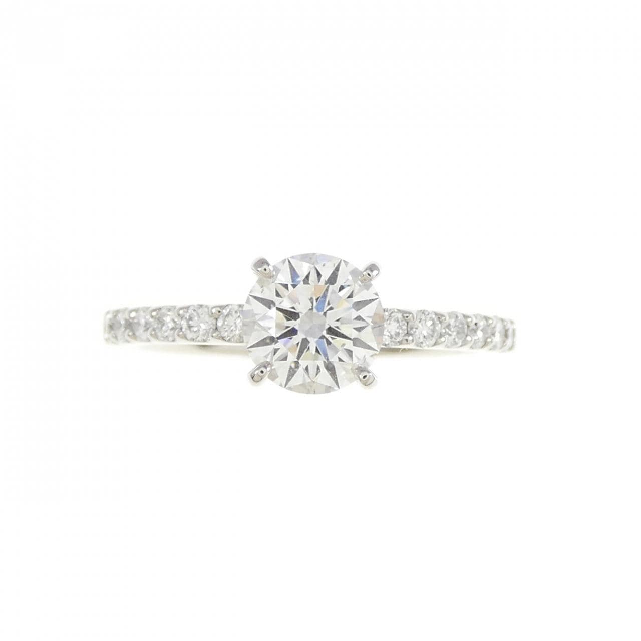 【リメイク】PT900 ダイヤモンド リング 0.824CT E SI2 EXT