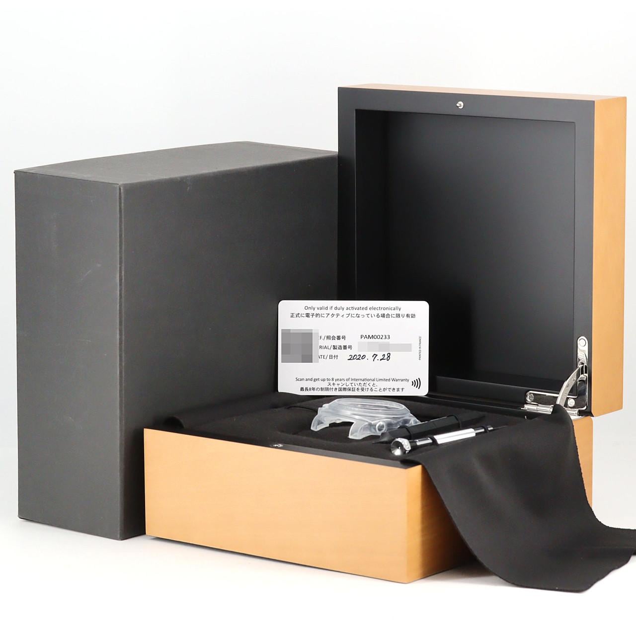 パネライ ルミノール1950 8DAYS GMT PAM00233 SS 手巻