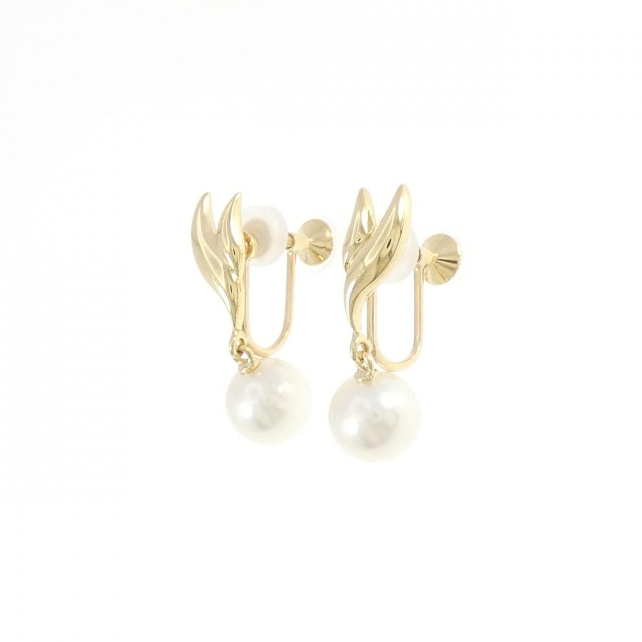 ミキモト アコヤパール イヤリング 7.5mm