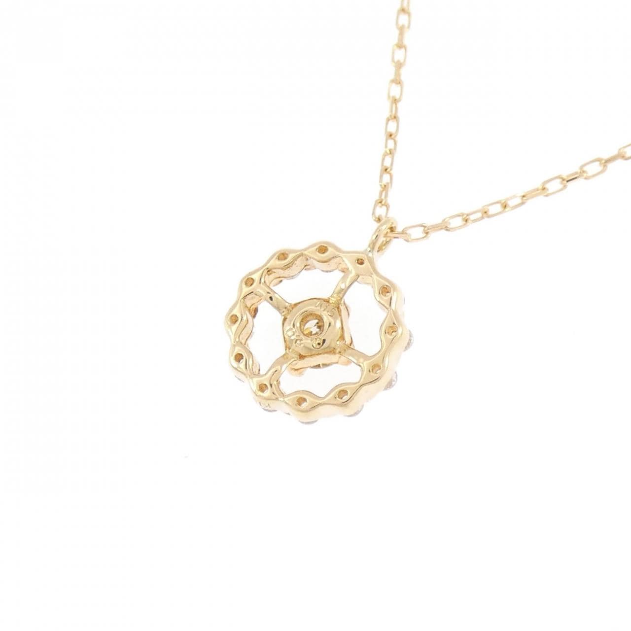 K18YG ダイヤモンド ネックレス 0.20CT