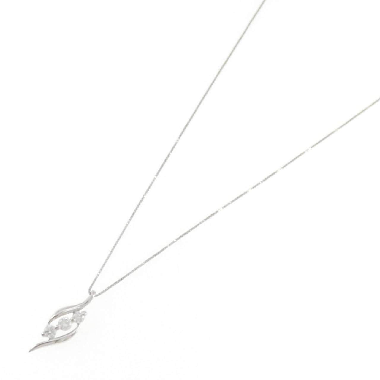 PT900/PT850 ダイヤモンド ネックレス 0.30CT