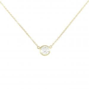 ティファニー バイザヤード ネックレス 0.37CT G VVS1 3EXT