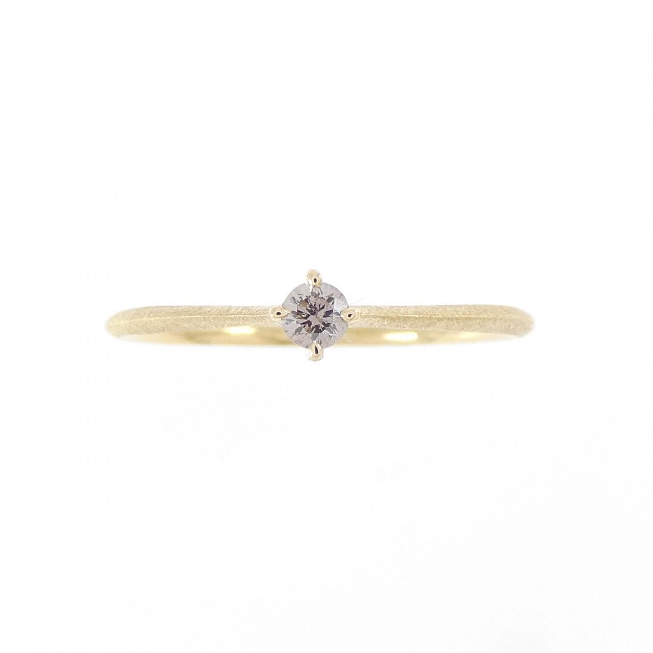K18YG ダイヤモンド リング 0.09CT