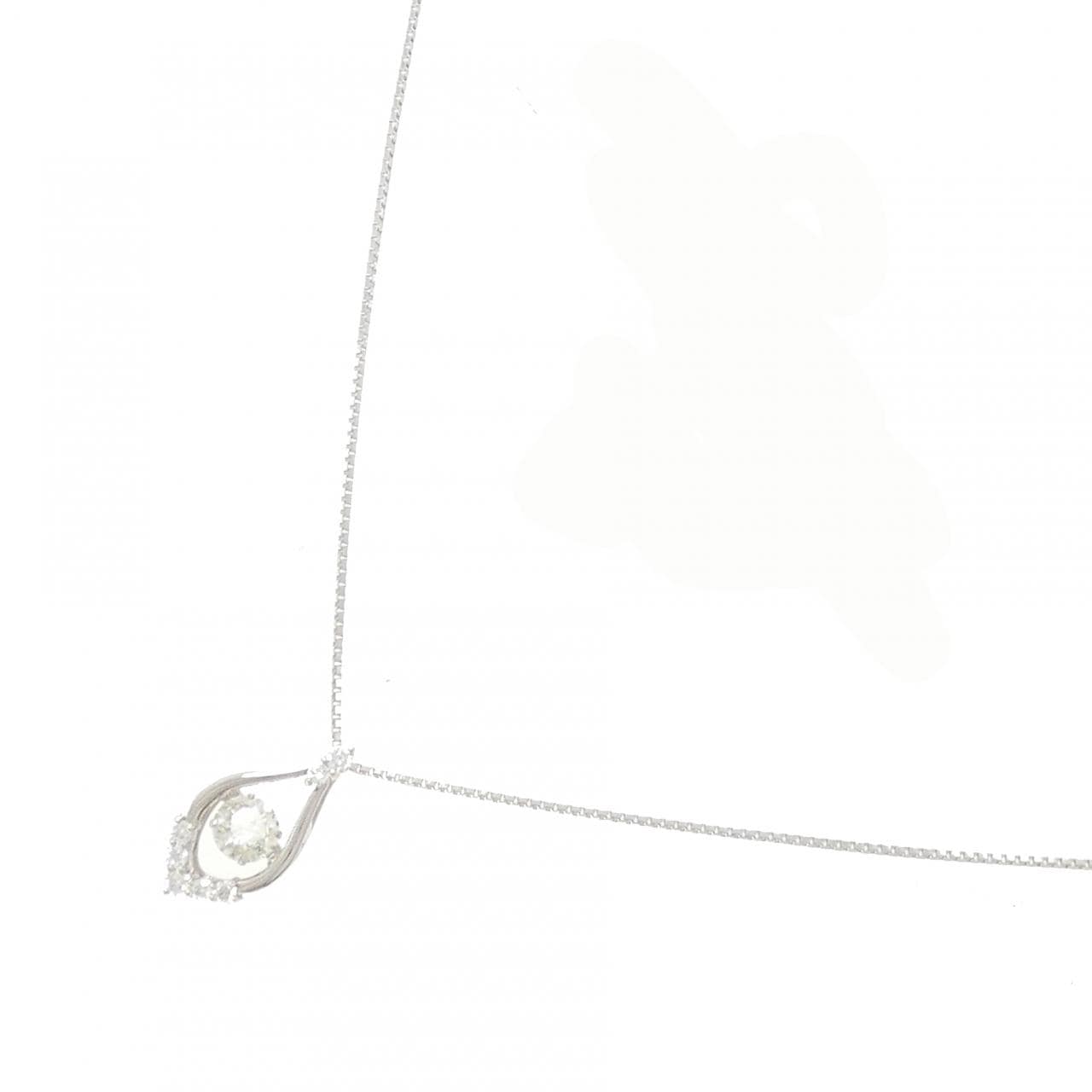 PT900/PT850 ダイヤモンド ネックレス 1.032CT