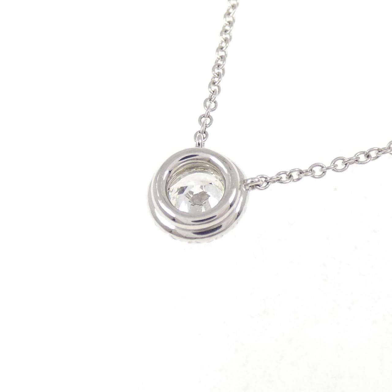 ティファニー ダイヤモンド ネックレス 0.37CT I VVS1 3EXT
