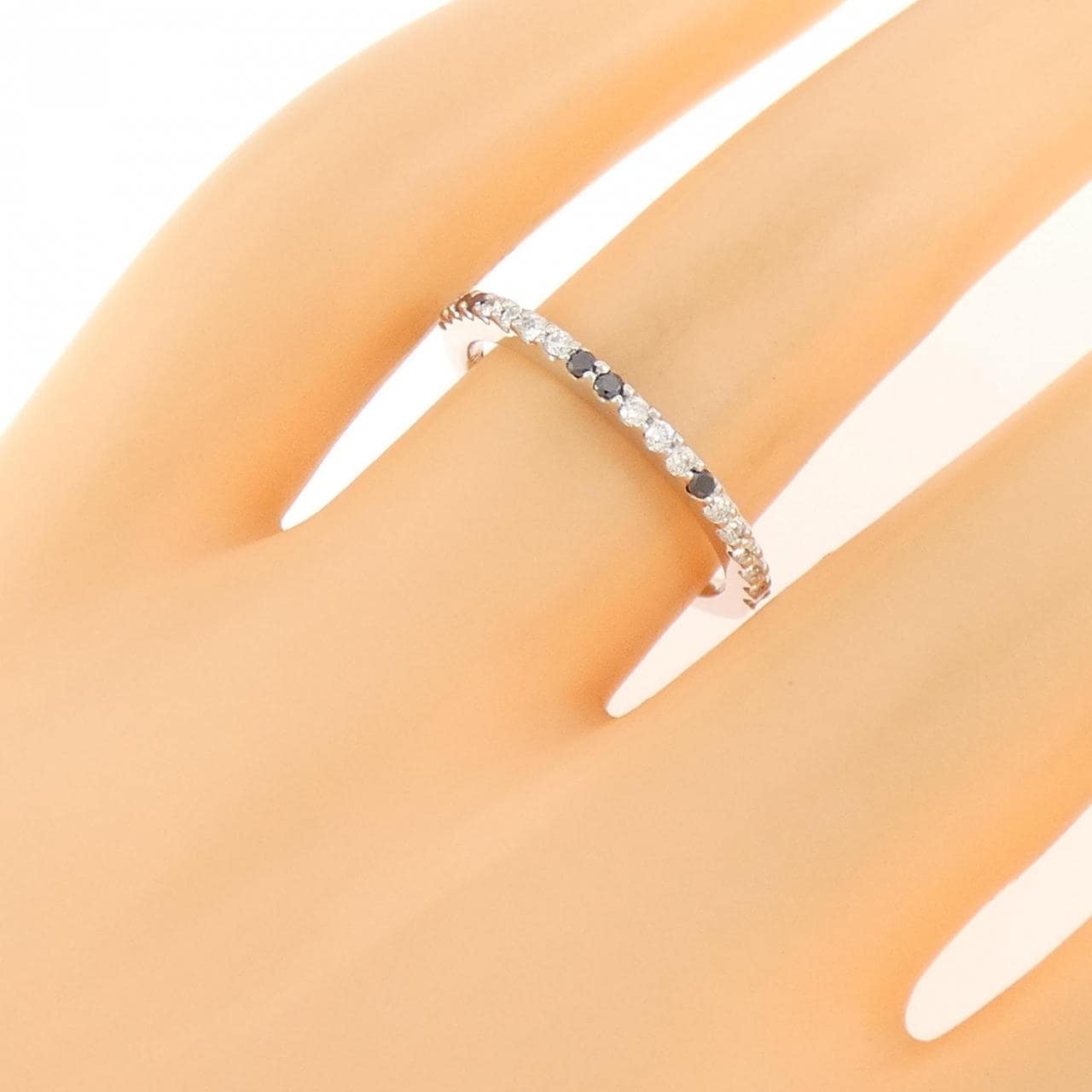 K18WG ダイヤモンド リング 0.20CT