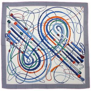 エルメス HERMES FOUETS ET BADINES H243116S カレジェアン140. ショール