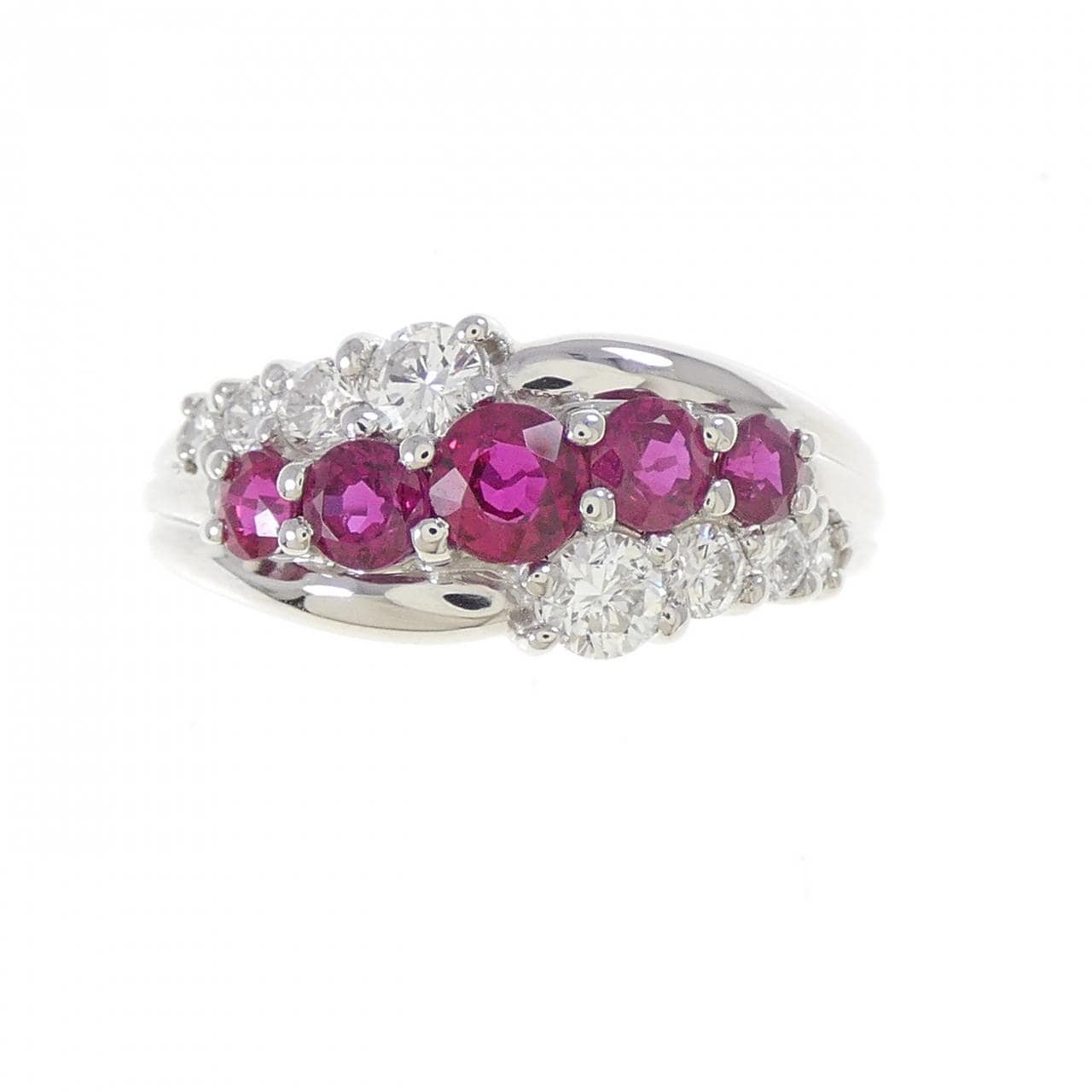 PT900 ルビー リング 0.97CT