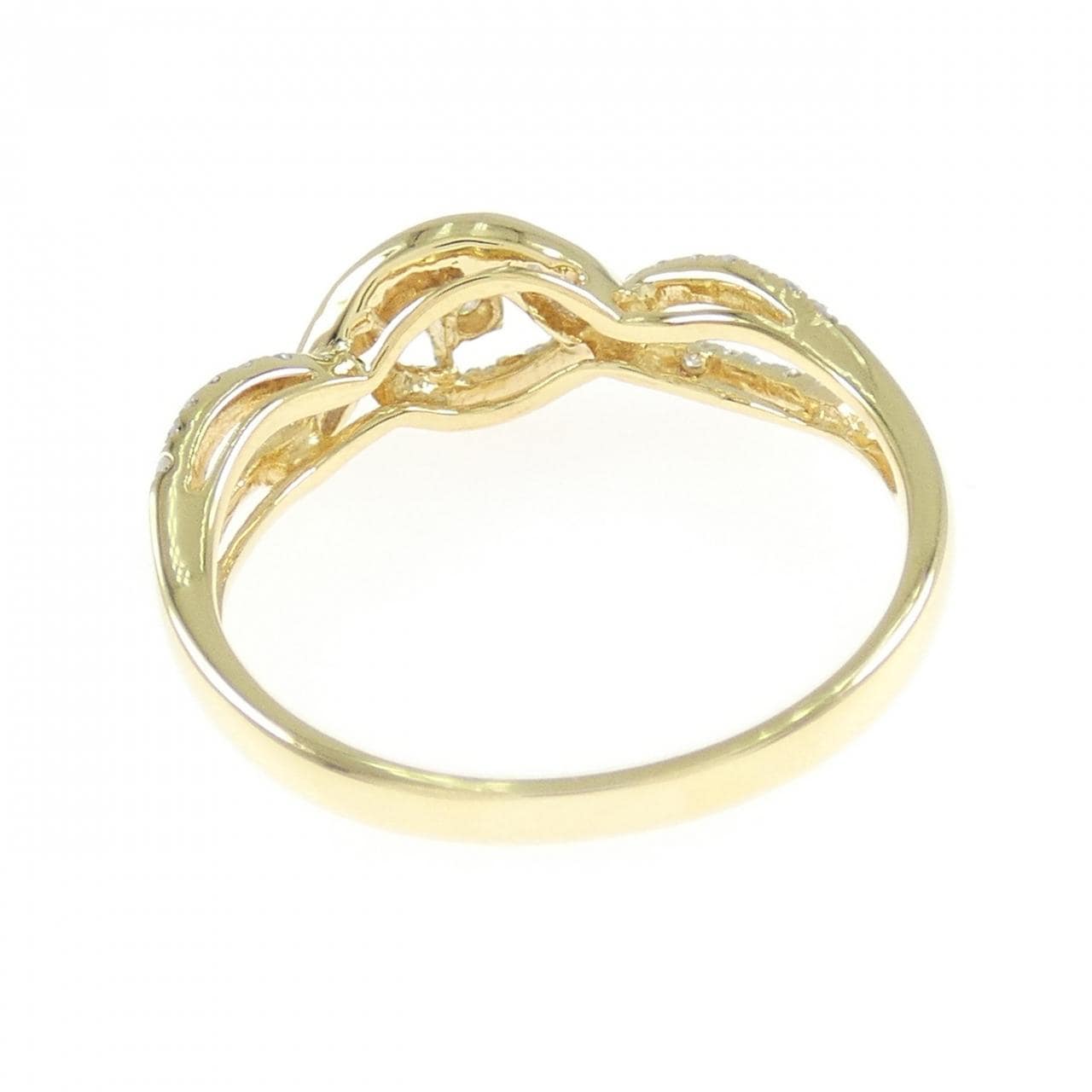 K18YG ダイヤモンド リング 0.30CT
