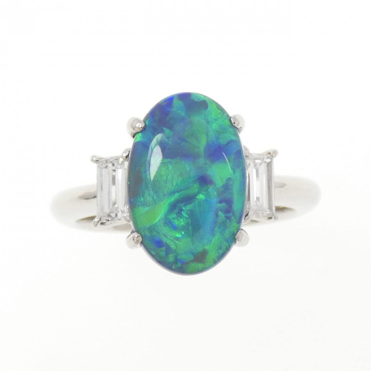 PT900 ブラックオパール リング 2.78CT