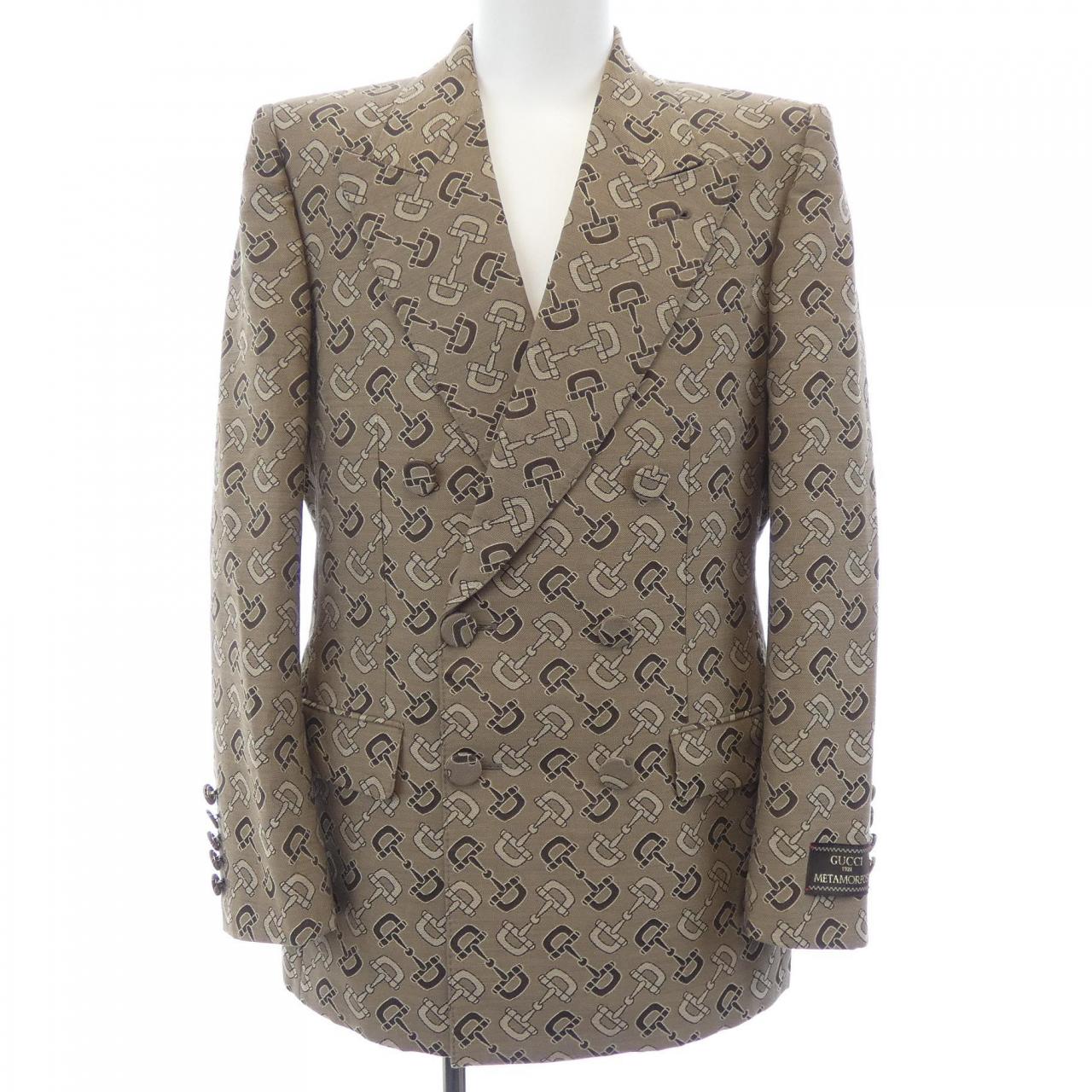 グッチ GUCCI マキシ ホースビット コットン ジャケット 705284 ZAKIV ジャケット