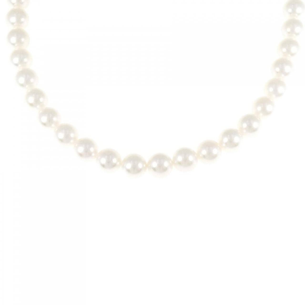 MIKIMOTO Akoya珍珠項鍊耳夹組 7-7.5 毫米