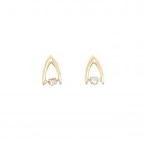 K18YG ダイヤモンド ピアス 0.20CT